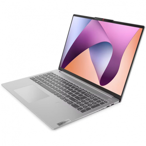 LENOVO Ноутбук Lenovo IdeaPad Slim 5 16ABR8, 16" (2560x1600) IPS/AMD Ryzen 5 7530U/16ГБ DDR4/512ГБ SSD/Radeon Graphics/Без ОС, серый (82XG002SRK) фото 3