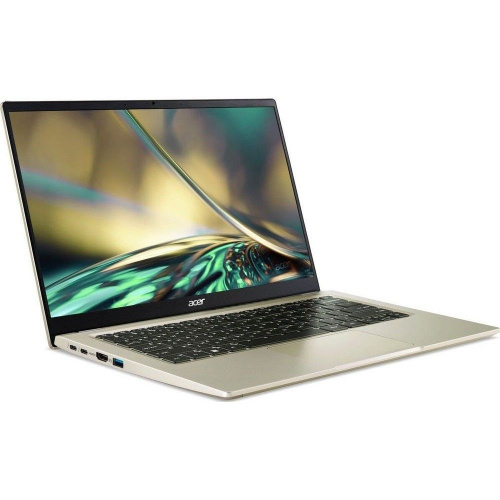 ACER Ноутбук Acer Swift 3 SF314-512-52QA, 14" (1920x1080) IPS/Intel Core i5-1240P/8ГБ LPDDR4X/512ГБ SSD/Iris Xe Graphics/Без ОС, золотой (NX.K7NER.008) фото 3