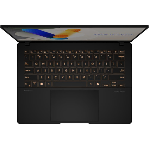 ASUS Ноутбук ASUS VivoBook S 14 OLED M5406NA-QD107W, 14" (1920x1200) OLED/AMD Ryzen 5 7535HS/8 ГБ DDR5/512 ГБ SSD/AMD Radeon Graphics/Windows 11 Home, Черный (90NB1493-M00690) фото 3