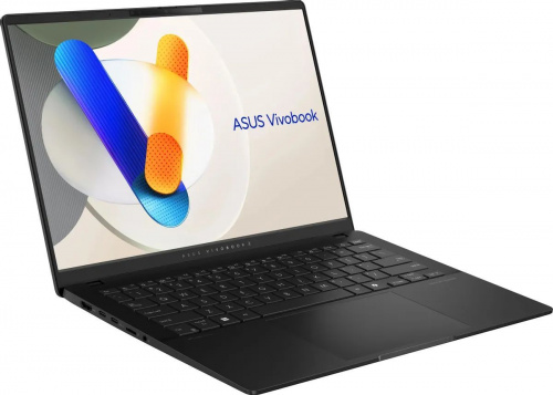 ASUS Ноутбук Asus VivoBook S14 OLED M5406NA-QD109 Ryzen 5 7535HS 16Gb SSD1Tb AMD Radeon 14" OLED WUXGA (1920x1200) noOS black WiFi BT Cam (90NB1493-M006B0) фото 4