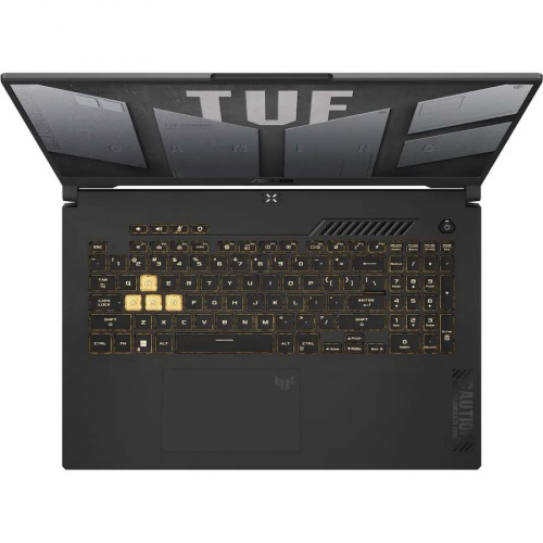 ASUS Ноутбук ASUS TUF Gaming F17 FX707ZU4-HX058, 17.3" (1920x1080) IPS 144Гц/Intel Core i7-12700H/16ГБ DDR4/512ГБ SSD/GeForce RTX 4050 6ГБ/Без ОС, серый (90NR0FJ5-M00370) фото 4