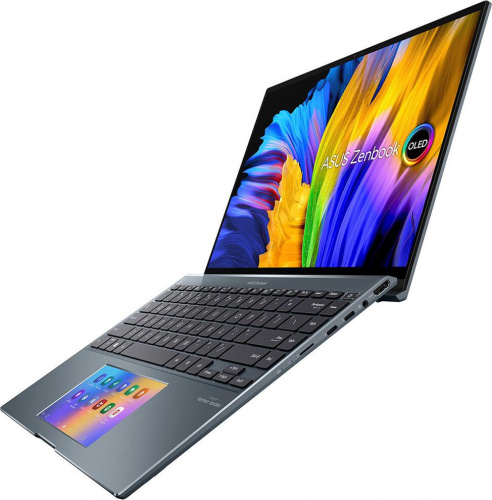 Ноутбук ASUS Zenbook 14X OLED UX5400EA-KN274W 2880x1800, Intel Core i5 1135G7 2.4 ГГц, RAM 8 ГБ, SSD 512 ГБ, Intel Iris Xe Graphics, Windows 11, 90NB0TA3-M002U0, Pine Grey фото 3