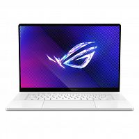 Ноутбук ASUS ROG Zephyrus G16 GU605MU-QR109, 16" (2560x1600) OLED 240 Гц/Intel Core Ultra 7 155H/16 ГБ/512 ГБ SSD/NVIDIA GeForce RTX 4050 для ноутбуков (6 Гб)/Без системы, Белый (90NR0IU2-M004U0)