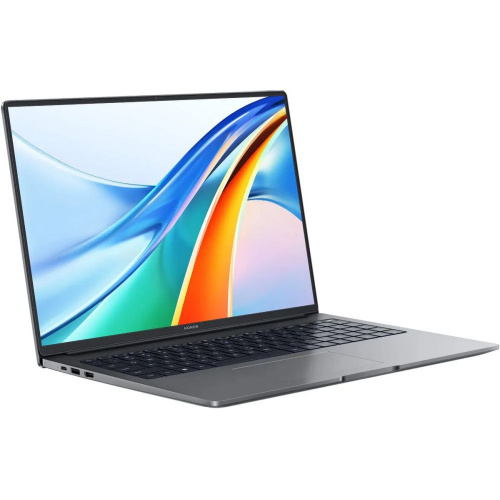 HONOR Ноутбук Honor MagicBook X16 Pro 2024, 16" WUXGA (1920x1200) IPS/Intel Core i5-13420H 2.1 ГГц, 8 ядер/8 ГБ LPDDR4X 4266 МГц/512 ГБ SSD/Intel UHD Graphics/Windows 11 Home, серый (5301AHQV) фото 2