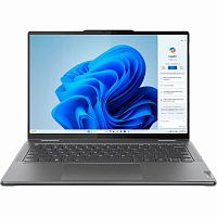 Ноутбук Lenovo Yoga 7 2-in-1 14AHP9, 14" (1920x1200) IPS/AMD Ryzen 5 8640HS/16 ГБ LPDDR5X/512 ГБ SSD/AMD Radeon Graphics/Без системы, Серый (83DK006MRK)