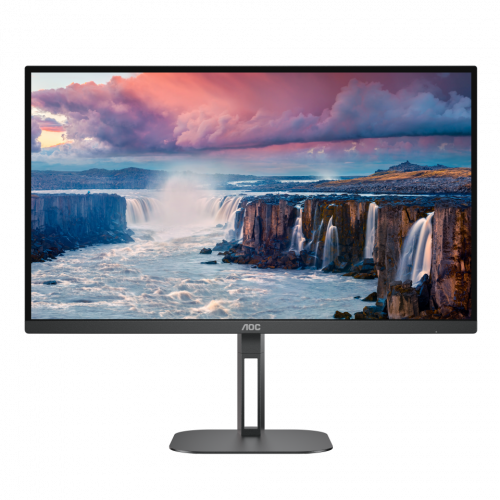 Монитор 27" AOC Q27V5N/BK VA, 2560x1440 (16:9), 300кд/м2, 4 мс, 178°/178°, Adaptive Sync, HDMI, DisplayPort, черный (Q27V5N/BK) фото 9