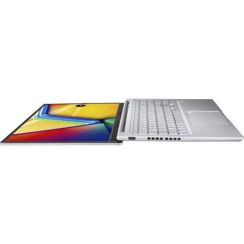 Ноутбук ASUS Vivobook 15 OLED X1505ZA-MA458, 15.6" (2880x1620) OLED 120 Гц/Intel Core i7-12700H/16 ГБ/512 ГБ SSD/Intel Iris Xe Graphics/Без системы, Серебристый (90NB0ZB2-M00NZ0) фото 3